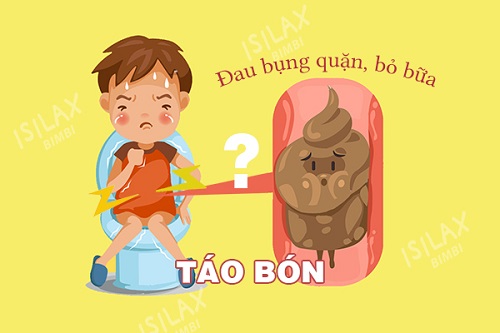 Đau bụng quặn, bỏ bữa có phải do táo bón